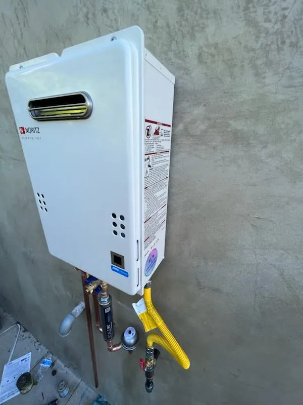 Tankless water heater installation for St. Marys homes